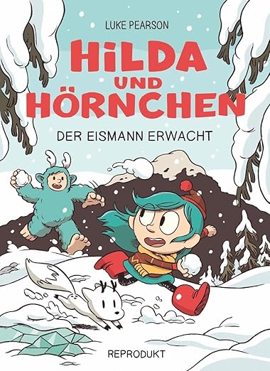Cover: Hilda und Hörnchen 2 Der Eismann erwacht von Luke Pearson